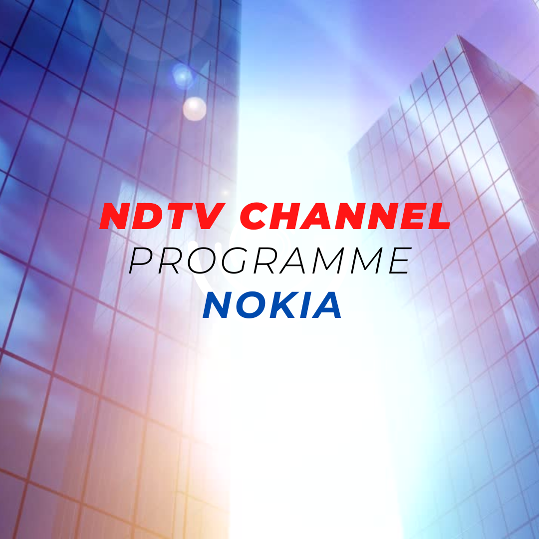 its a NDTV show Nokia your wish is my APP